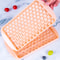 Premium Silicone Ice Cube Tray Cube Stackable Ice Molds With Lid 6