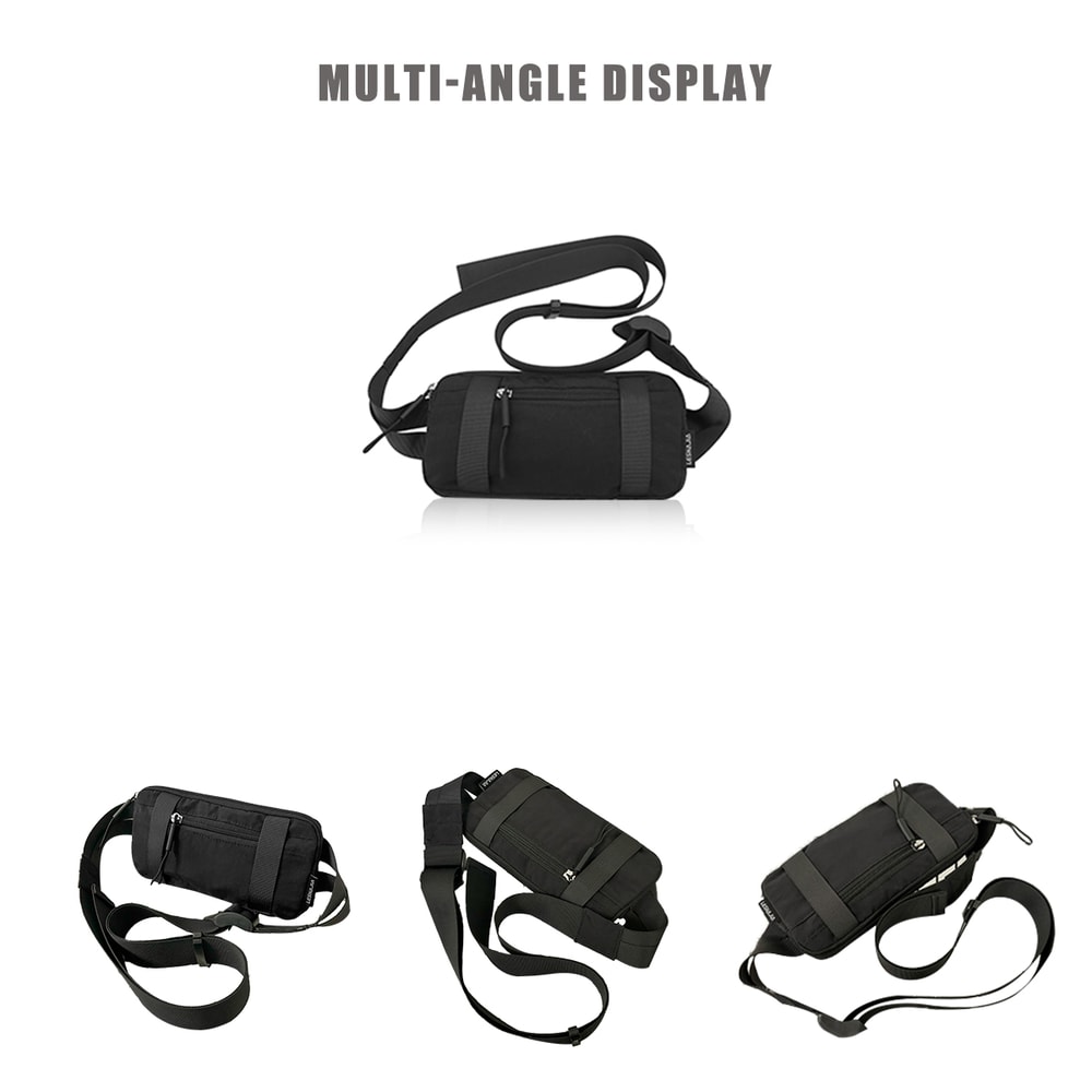 The All Day Outdoor Diagonal Sports Waist Bag Compact Running & Cycling Pack