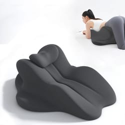 ergonomic memory foam wedge pillow for bed back & neck support bed wedge reading pillow