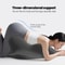 Ergonomic Memory Foam Wedge Pillow for Bed Back & Neck Support Bed Wedge Reading Pillow
