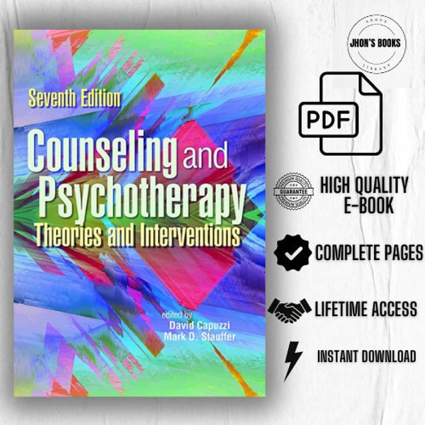 Counseling & Psychotherapy: Theories and Interventions 7th E | Inspire ...