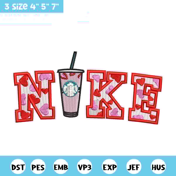 Nike starbuck embroidery design, Starbuck embroidery, Nike design, Embroidery shirt, Embroidery file,Digital download.jpg