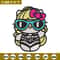 Hello Kitty Barbie Embroidery design, Hello Kitty Barbie Embroidery, logo design, Embroidery File, Digital download..jpg