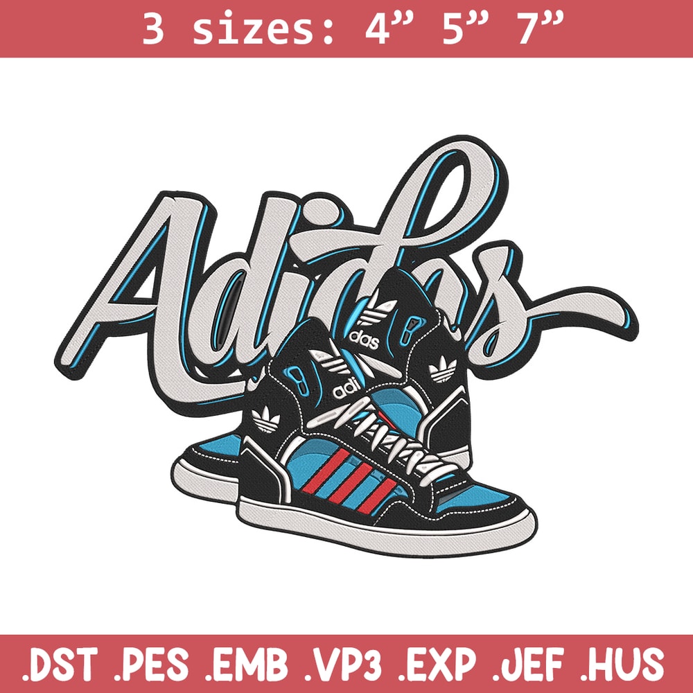 Adidas logo Embroidery Design, Rugrats Embroidery, Embroidery File, Anime Embroidery, Adidas shirt, Digital download.jpg