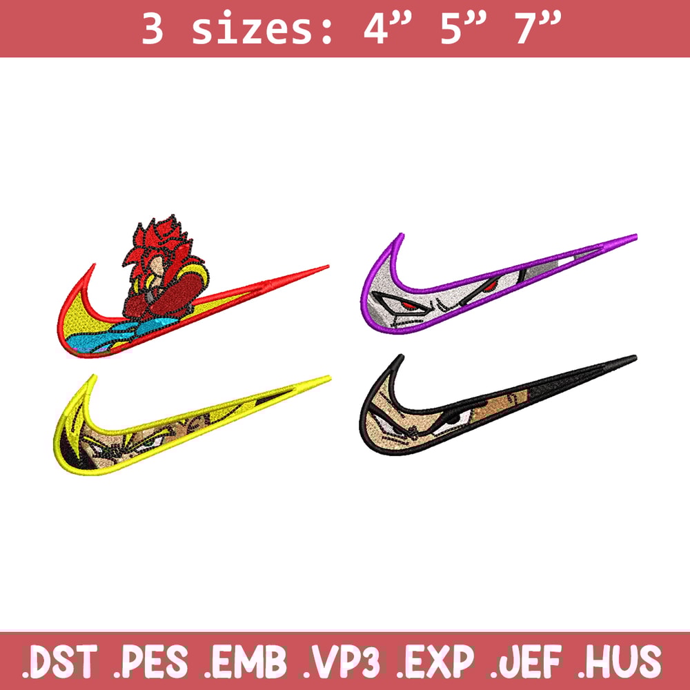 Dragon ball Nike embroidery design, dragon ball embroidery, Nike design, Embroidery file, Anime shirt, Instant download.jpg