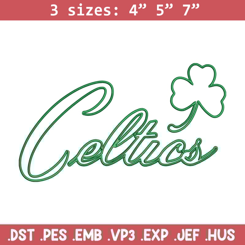 Boston Celtics logo embroidery design, NBA embroidery, Sport embroidery, Logo sport embroidery, Embroidery design.jpg