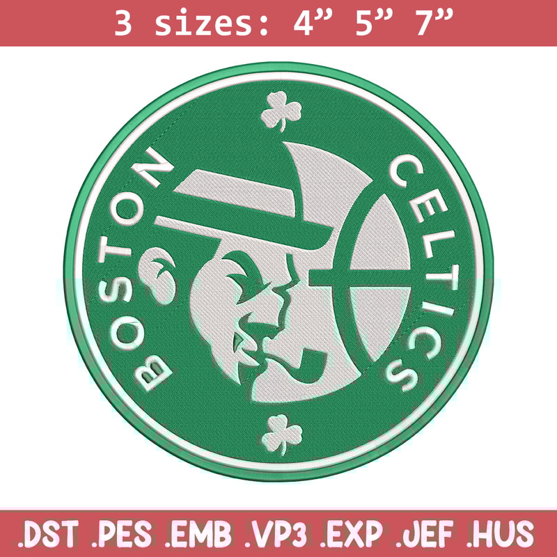 Boston Celtics logo embroidery design, NBA embroidery, Sport embroidery,Logo sport embroidery, Embroidery design.jpg