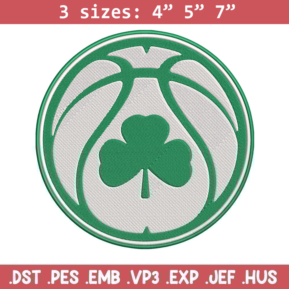 Boston Celtics logo embroidery design, NBA embroidery,Sport embroidery, Logo sport embroidery, Embroidery design.jpg