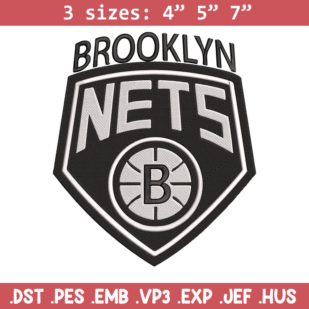 Brooklyn Nets logo embroidery design, NBA embroidery,Sport embroidery, Logo sport embroidery, Embroidery design.jpg