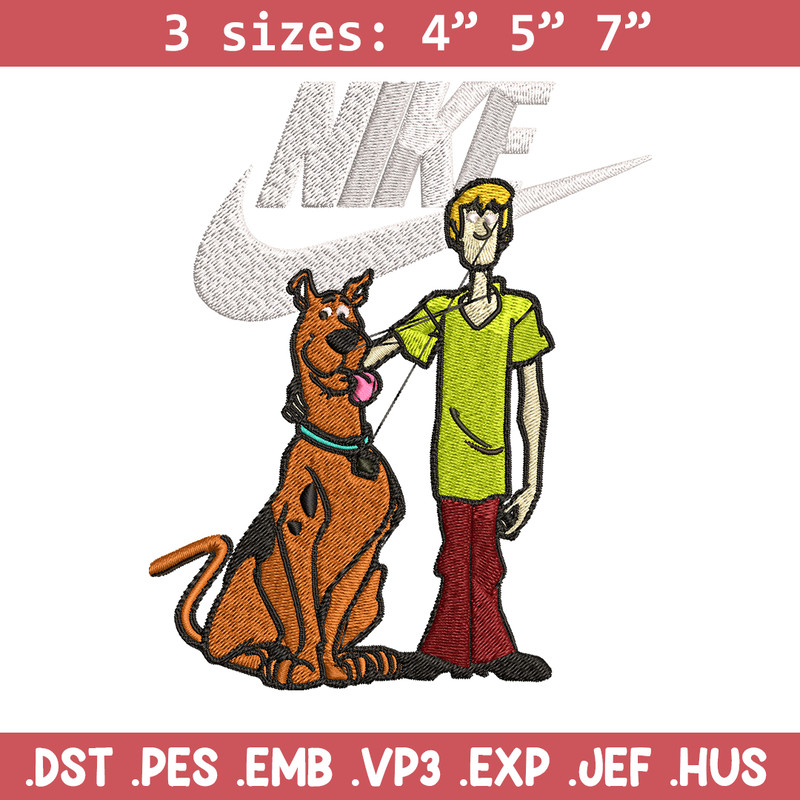 Cartoon Nike Embroidery design, Cartoon funny Embroidery, Nike design, Embroidery file, logo shirt, Instant download.jpg