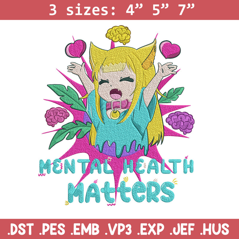 Cat girl cute Embroidery Design, Manga Embroidery, Embroidery File, Anime Embroidery, Anime shirt, Digital download.jpg