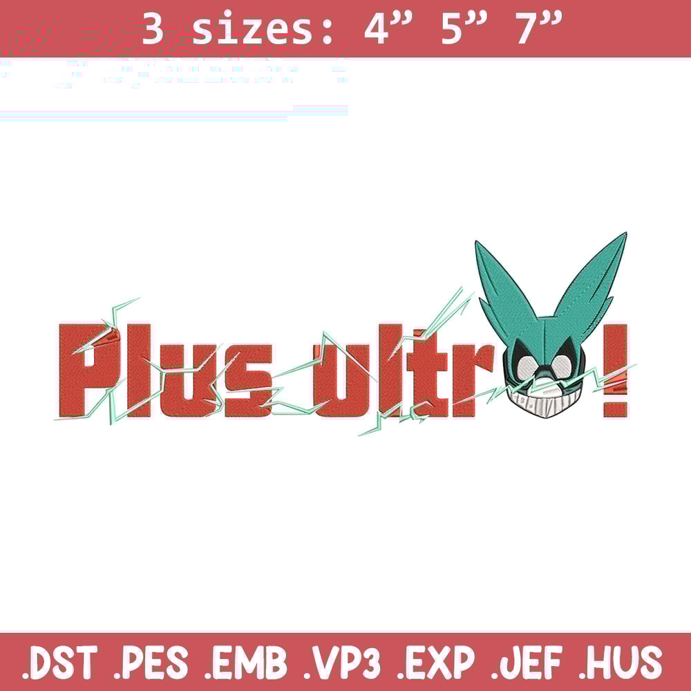 Deku logo Embroidery Design, My hero academia Embroidery, Embroidery File, Anime Embroidery,Anime shirt,Digital download.jpg