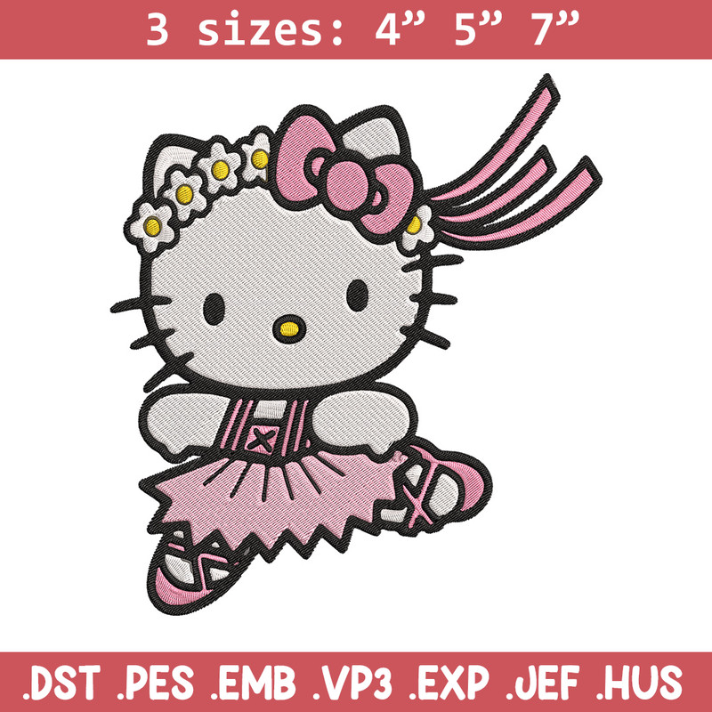 Hello kitty bale Embroidery Design, Hello kitty Embroidery, Embroidery File, Anime Embroidery, Digital download..jpg