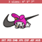 Kuromi Nike embroidery design, Hello kitty embroidery, Nike design, cartoon design, cartoon shirt, Digital download.jpg