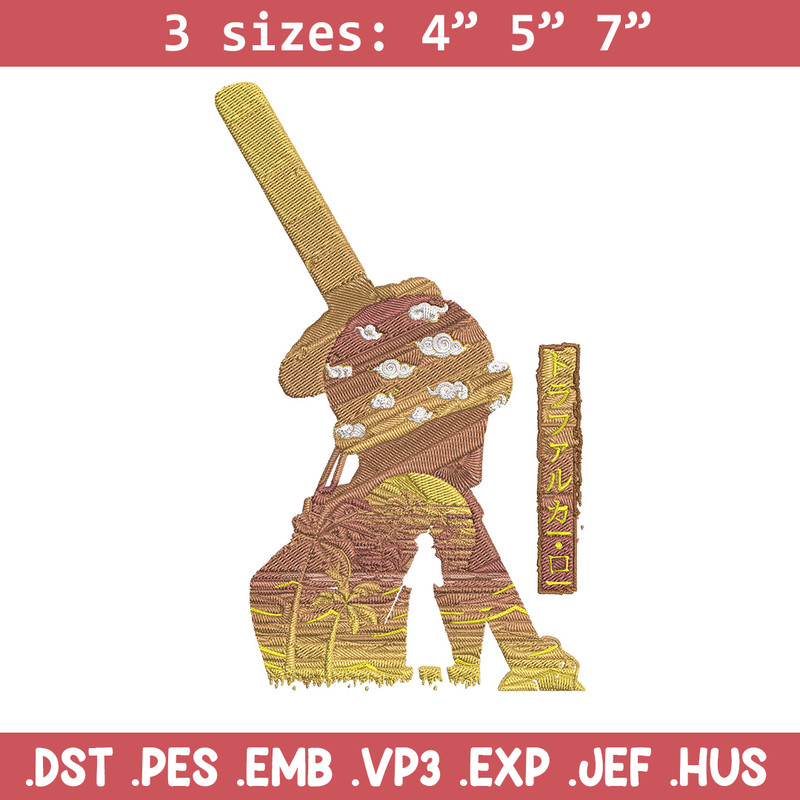 Law poster Embroidery Design, One piece Embroidery, Embroidery File, Anime Embroidery, Anime shirt, Digital download..jpg