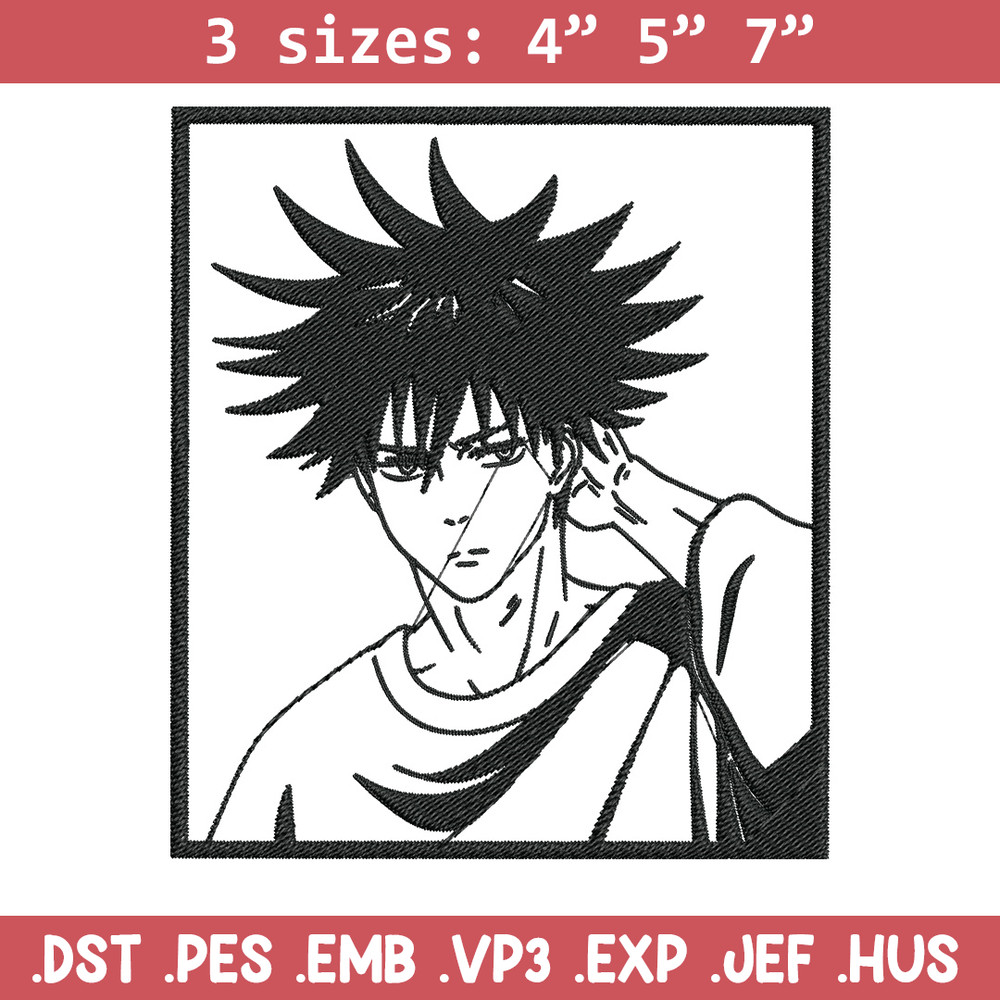 Megumi box Embroidery Design, Jujutsu Embroidery, Embroidery File, Anime Embroidery, Anime shirt, Digital download.jpg