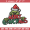 Merry christmas Grinch Embroidery design, Grinch christmas Embroidery, Grinch design, Embroidery File, Instant download..jpg