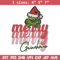 Merry Grinch logo Embroidery design, Grinch Christmas Embroidery, logo design, Embroidery File, Digital download..jpg