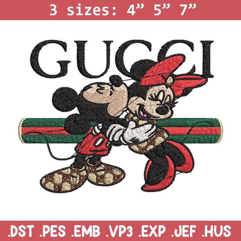 Mickey minnie Embroidery Design, Gucci Embroidery, Embroidery File, Logo shirt, Sport Embroidery, Digital download..jpg