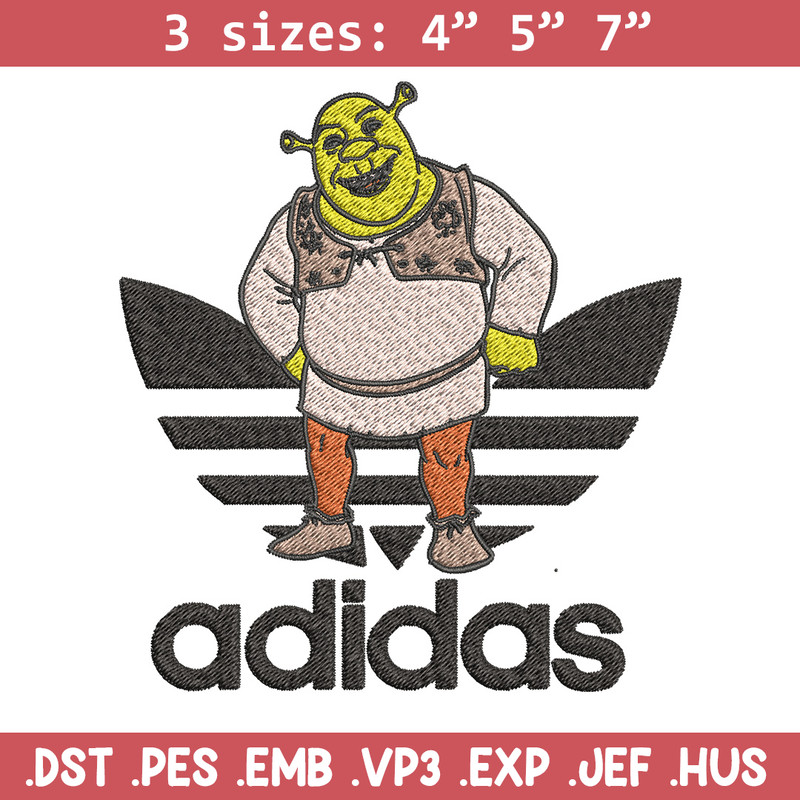 Monster adidas Embroidery Design, Adidas Embroidery, Embroidery File, Brand Embroidery, Logo shirt, Digital download.jpg