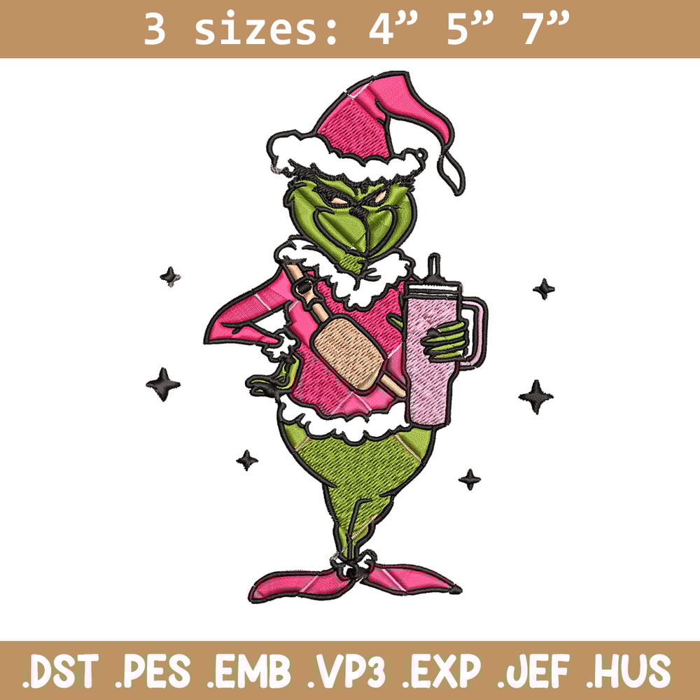 Chrismas grinch Embroidery Design, Grinch Embroidery, Embroidery File, Brand Embroidery, Logo shirt, Digital download.jpg