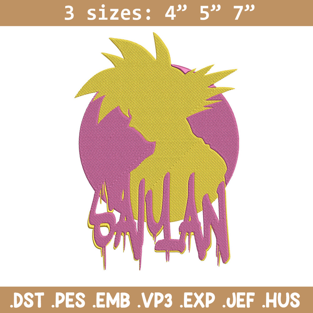 Goku circle Embroidery Design, Dragonball Embroidery, Embroidery File, Anime Embroidery, Anime shirt, Digital download..jpg