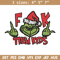 Grinch Fuck Them Kids Embroidery design, Grinch christmas Embroidery, Grinch design, Embroidery File, Instant download..jpg