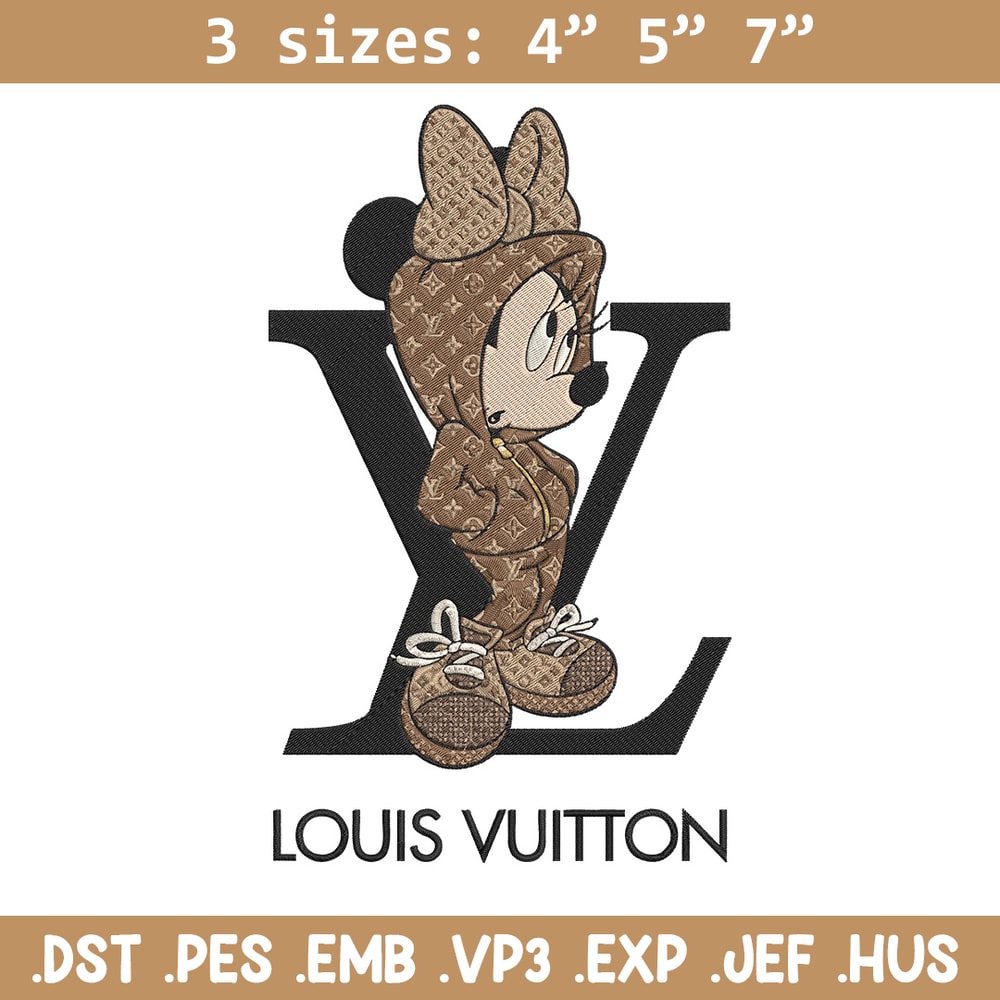 LV x mickey Embroidery Design, Mickey Embroidery, Embroidery File, LV Embroidery, Anime shirt, Digital download.jpg