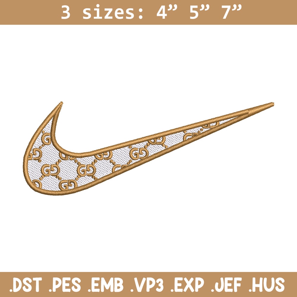 Nike brown embroidery design, Nike embroidery, Nike design, Embroidery shirt, Embroidery file, Digital download.jpg