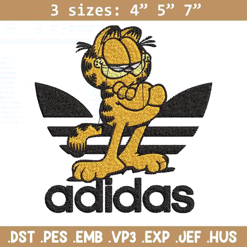 Cartoon cat adidas Embroidery Design, Adidas Embroidery, Brand Embroidery, Embroidery File,Logo shirt,Digital download.jpg