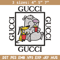 Cartoon Gucci Embroidery design, Cartoon Gucci Embroidery, cartoon design, Embroidery File, Gucci logo, Instant download.jpg