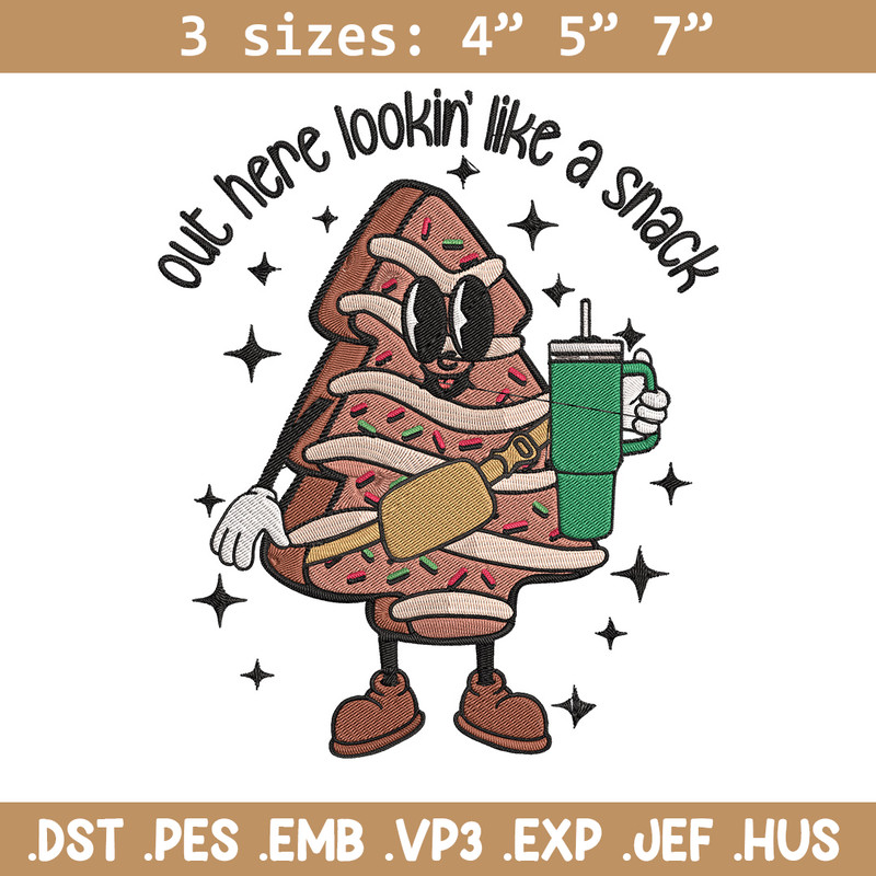 Chrismas trees Embroidery Design, Tree Embroidery, Embroidery File, Chrismas Embroidery, Anime shirt, Digital download.jpg