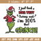 I Just Took A DNA Test Grinch Embroidery design, Grinch christmas Embroidery, Grinch design, Instant download.jpg