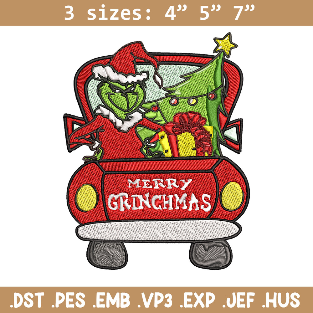 Merry Grinchmas Embroidery design, Merry Grinchmas Embroidery, cartoon design, logo shirt, Digital download..jpg