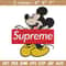 Mickey Mouse Supreme Embroidery design, Disney Embroidery, Disney design, Embroidery File, Digital download..jpg