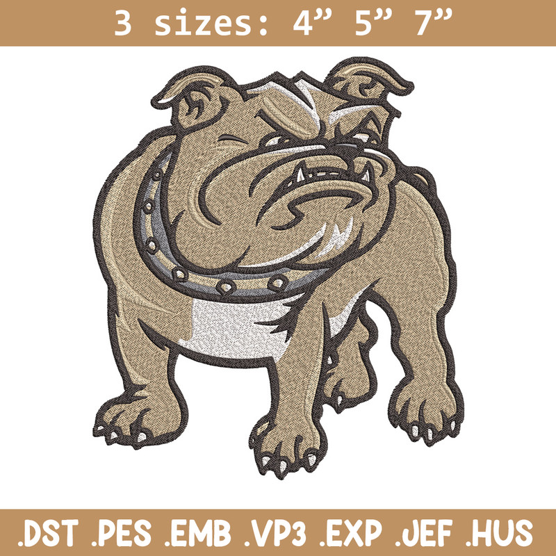 Azalea Bulldogs logo embroidery design, Football embroidery, Sport embroidery, logo sport embroidery,Embroidery design.jpg
