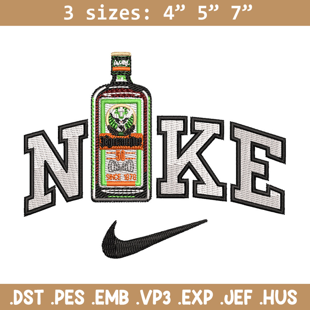 Bottle x nike embroidery design, Nike embroidery, Embroidery file, Embroidery shirt, Nike design, Digital download.jpg