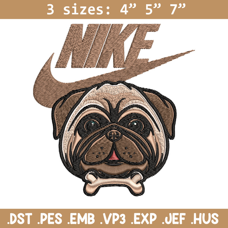 Bulldog Nike Embroidery design, Bulldog logo Embroidery, Nike design, Embroidery file, logo shirt, Instant download..jpg