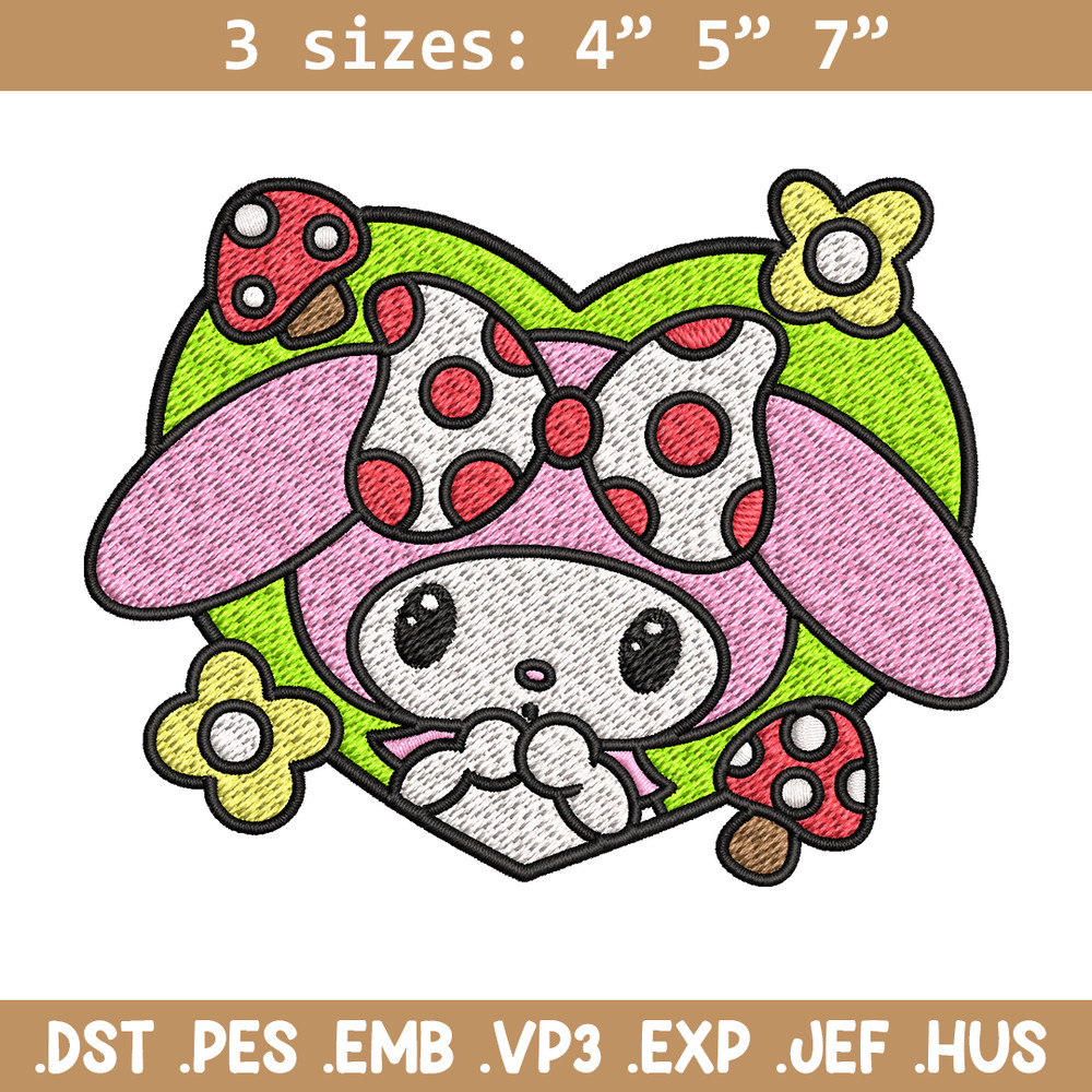 Bunny cute cartoon Embroidery design, Bunny cute Embroidery, cartoon design, Embroidery File, Instant download..jpg
