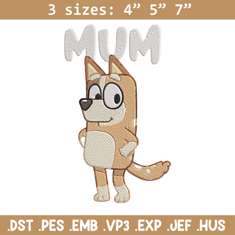 Chilli Heeler Embroidery, Bluey Cartoon Embroidery, cartoon Embroidery, Embroidery File, cartoon shirt, digital download.jpg