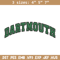 Dartmouth logo embroidery design, Baseball embroidery, Sport embroidery, logo sport embroidery, Embroidery design.jpg
