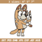 Bingo and her Mum Embroidery, Bluey Embroidery, Embroidery File, cartoon shirt, cartoon design, Digital download..jpg