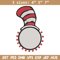Cat In The Hat Embroidery Design, Cat In The Hat Embroidery, Embroidery File, logo shirt, Digital download..jpg