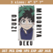 Deku poster Embroidery Design, Mha Embroidery, Embroidery File, Anime Embroidery, Anime shirt, Digital download.jpg