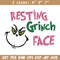 Grinch face Embroidery Design, Grinch Embroidery, Embroidery File, Chrismas Embroidery, Anime shirt, Digital download.jpg