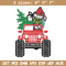 Grinch Jeep Christmas Embroidery design, Grinch Christmas Embroidery, logo design, Embroidery File, Digital download..jpg