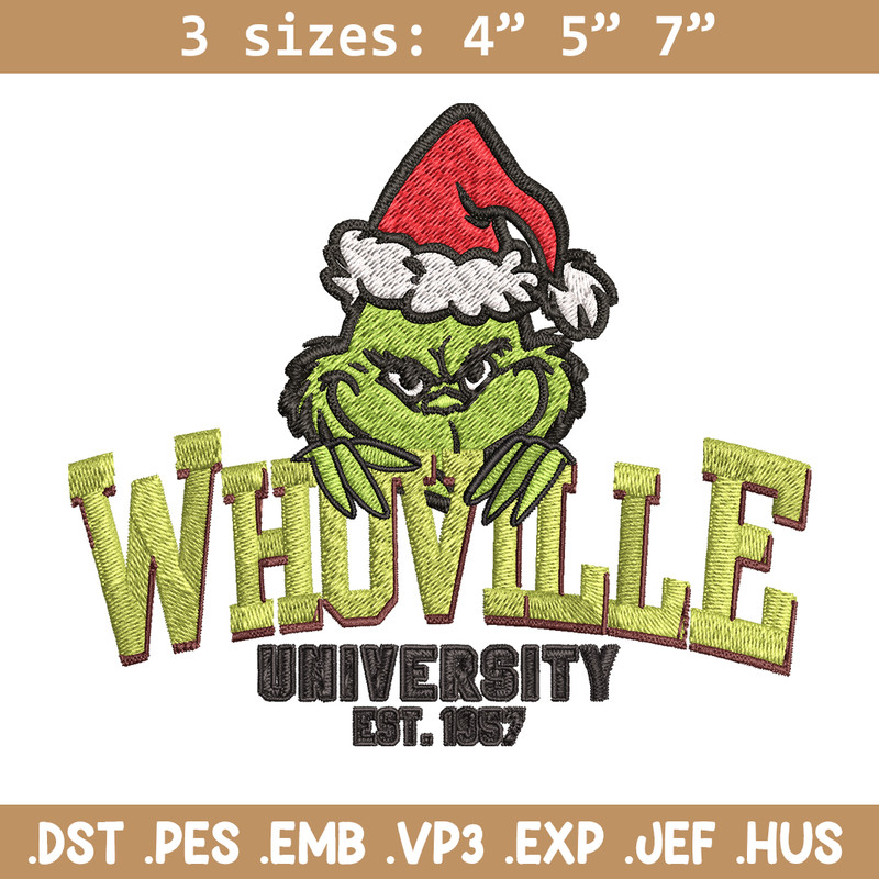 Grinch Whoville Embroidery design, Grinch Christmas Embroidery, Grinch design, Embroidery File, Digital download..jpg