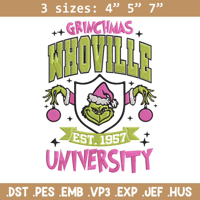 Grinchmas est 1957 Embroidery Design, Grinch Embroidery,Embroidery File,Chrismas Embroidery,Anime shirt,Digital download.jpg