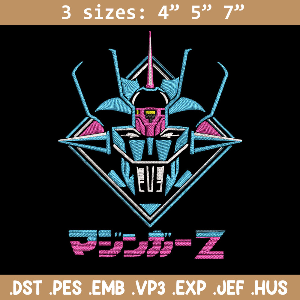 Gundam logo Embroidery Design, Gundam Embroidery, Embroidery File, Anime Embroidery, Anime shirt, Digital download.jpg