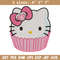 Hello Kitty cake Embroidery Design, Hello kitty Embroidery, Embroidery File, Anime Embroidery, Digital download.jpg